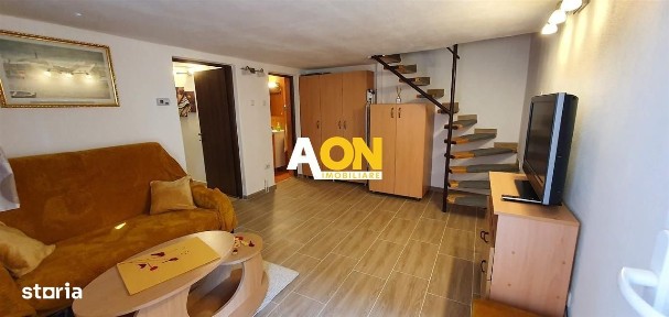 Apartament cu 3 camere, parter + mansardă, decomandat, zona Cetate