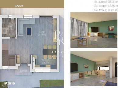 Casa duplex de vanzare, 200 mp teren, zona Catanelor!