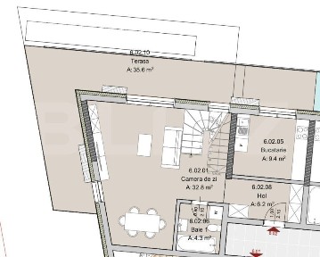 Apartament 3 camere 3 Bai 2 Nivele, 93 mp, Terasa 36 mp, Imobil Nou