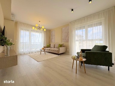 2 camere, amenajat modern, la prima inchiriere - Denya Forest