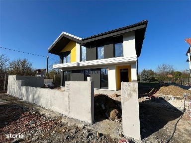 Casa Noua P+M in Bercu Rosu, Satu Mare 3 Dormitoare, 3 Bai, Terasa si