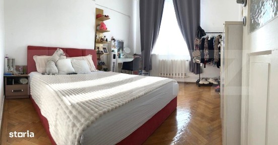 Apartament spatios, cu 3 camere, 62 mp, zona Garii