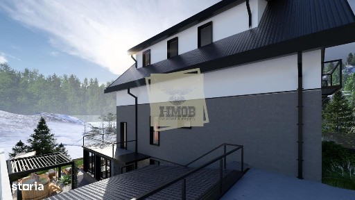 Vila moderna complet utilata 6 camere 5 bai si 377 mp teren in Paltini