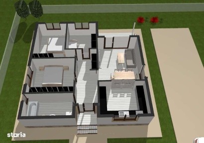 Casa Bradu - 540 mp teren