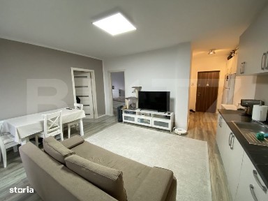 Apartament la cheie, 3 camere, 52 mp, 6 mp balcon, zona Metro