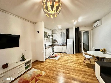 Apartament 1 camera, parter, centrala proprie, loc de parcare, Giroc