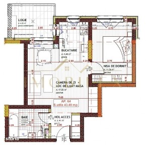 Apartament modern 2 camere, zona Sesul de Sus