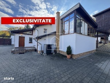 Vila exclusivista cu piscina interioara si 4362 mp curte in Sibiel