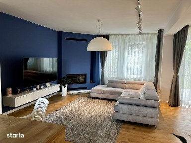 Casa tip triplex finisata mobilata, semineu 120 mp, teren 225 mp, Iris