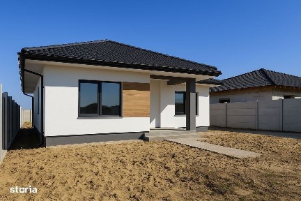 Casa noua cu fotovoltaice, parter 4 camere, Santandrei, Bihor, VANZARE