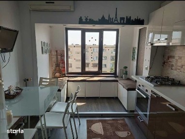 Inchiriez apartament 2 camere decom., complet utilat si mobilat modern