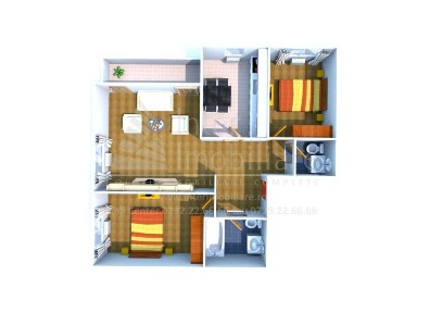 Apartament cu 3 camere Valea Adanca-Penny Market Cod:160364