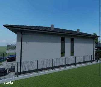 Duplex de vanzare, 124 mp, la rosu sau semifinisat