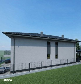 Duplex de vanzare, 124 mp, la rosu