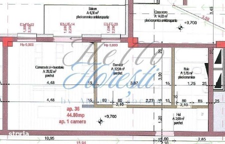 Apartament 1 camera, 48.06 mp, Zona Calea Turzii /Cluj Napoca
