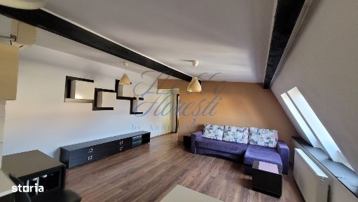 Mansarda inalta, 2 camere,54mp, parcare inclusa, Muzeul Apei, Floresti