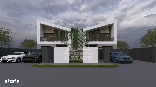 Duplex despartit prin camera tehnica in Ghiroda