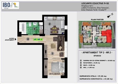 Apartament Tip Studio - Mamaia Nord / Sat