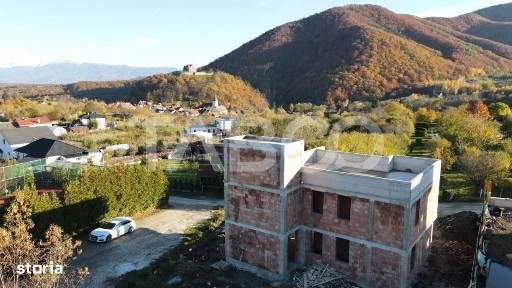 Vila premium Cisnadioara - panorama, piscina infinity, teren 485 mp