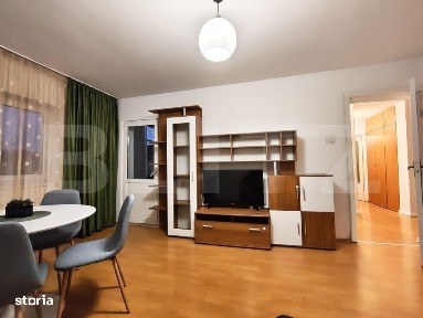 Apartament spatios cu 3 camere, 74 mp, 2 bai si balcon inchis, zona Io