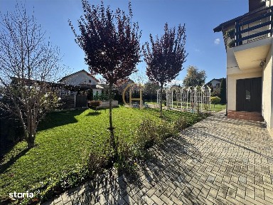 Vila 4 camere 706 mp teren, beci, fantana, mobilata utilata