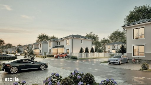 Casa individuala noua - 5 camere, teren 470 mp - Sura Mica