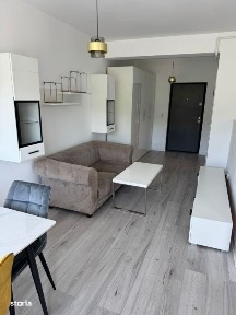 Apartament de o camera, 37 mp, Mobilat, Parcare subterana, Zona Terra