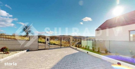 Casă individuală cu 3 dormitoare, 3 băi și view spectaculos - Baciu