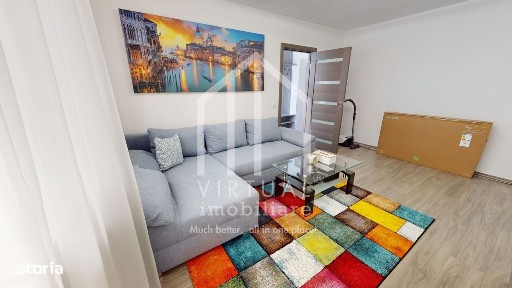 Apartament de vanzare in Sibiu, 55 mp utili + balcon, mobilat complet