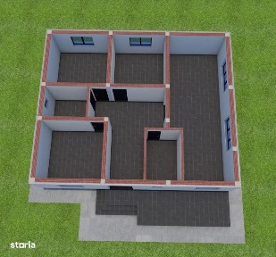 Casa parter, 306 MP teren, 101 MP utili, comuna Malu Mare, zona Selgro