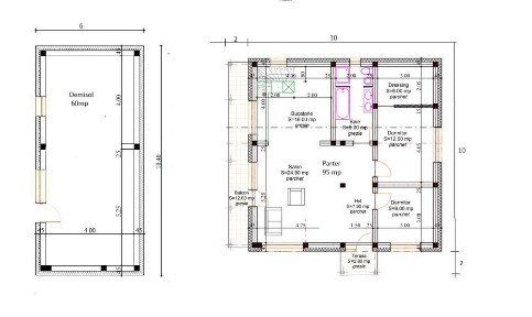 Casă din 2018 cu pădure