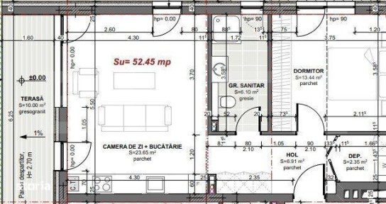 Apartament 2 camere,bloc nou Premium Apahida