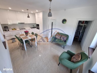 Casă modernă cu garaj și teren 1000 mp, mobilată, Satu Nou de Jos