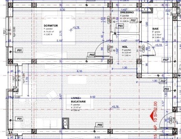 Apartament de 2 camere, 52mp, Torontalului