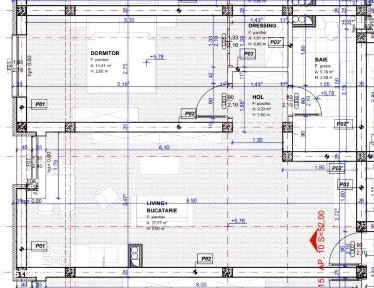Apartament de 2 camere, 52mp, Torontalului