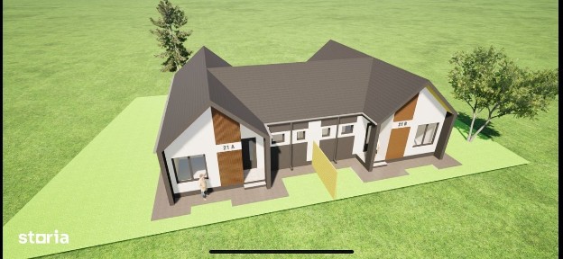 Casa Moderna tip Duplex -zona Izvor, Tarlungeni, Brasov