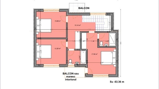 Vila premium 156 mp utili-5 camere-3 bai-2 parcari-Militari-Comision 0