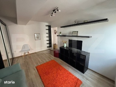 Apartament cu 1 camera, pet-friendly, parcare, 38 mp, zona Vivo