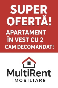Apartament 2 camere Vest-decomandat-cu boxa cu acte!