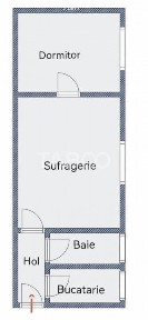 Apartament cu 2 camere semidecomandate la etajul 3 strada Plugarilor