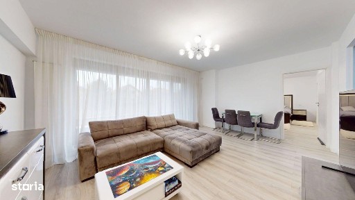 Apartament 3 camere, 77 mp + curte 32 mp, parter - Otopeni