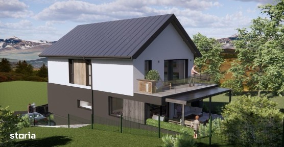 Casa Individuala in Chinteni 700mp teren zona str Crangului