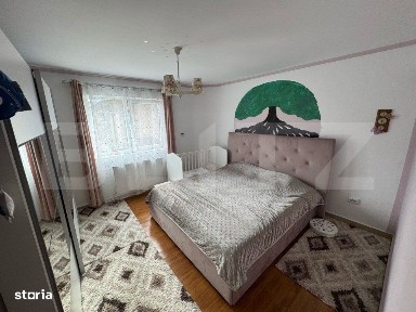 Apartament la casa, 3 camere, 82 mp, curte comuna, zona Valea Ghinzii