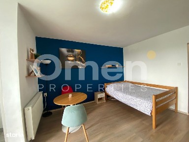 Garsoniera finisata modern, la etaj intermediar, cu priveliste panoram