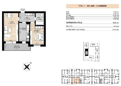 2 camere Pipera I direct dezvoltator I Pipera Plaza