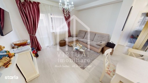 Apartament cu 3 camere, 58mp utili + curte 74mp, parcare, Selimbar