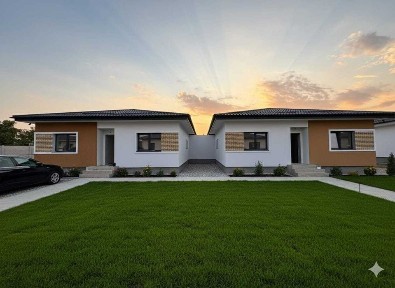 Casă individuală 130mp construiți, teren 400mpTunari City Nord