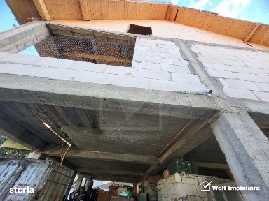 Vanzare teren + casa in constructie, Dezmir