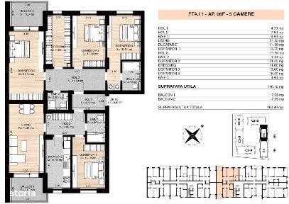 Apartament 5 camere II Pipera II Rond Omv