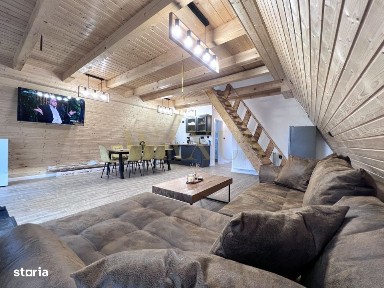 Cabana A-Frame Colibita • Vedere Panoramica la Lac • Jacuzzi, Saun